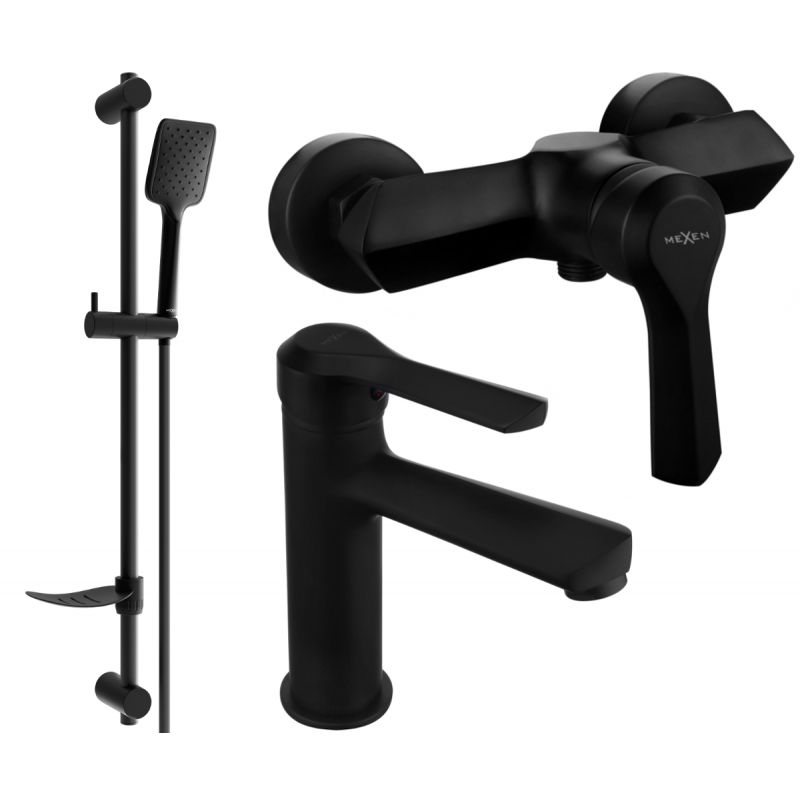 Mexen Sabre DF62 sort brusesæt 1 sæt