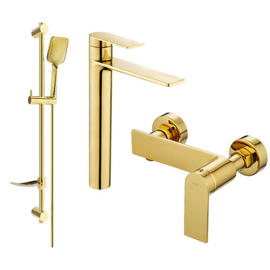 Mexen Zero DF62 brusesæt i guld, 1 sæt