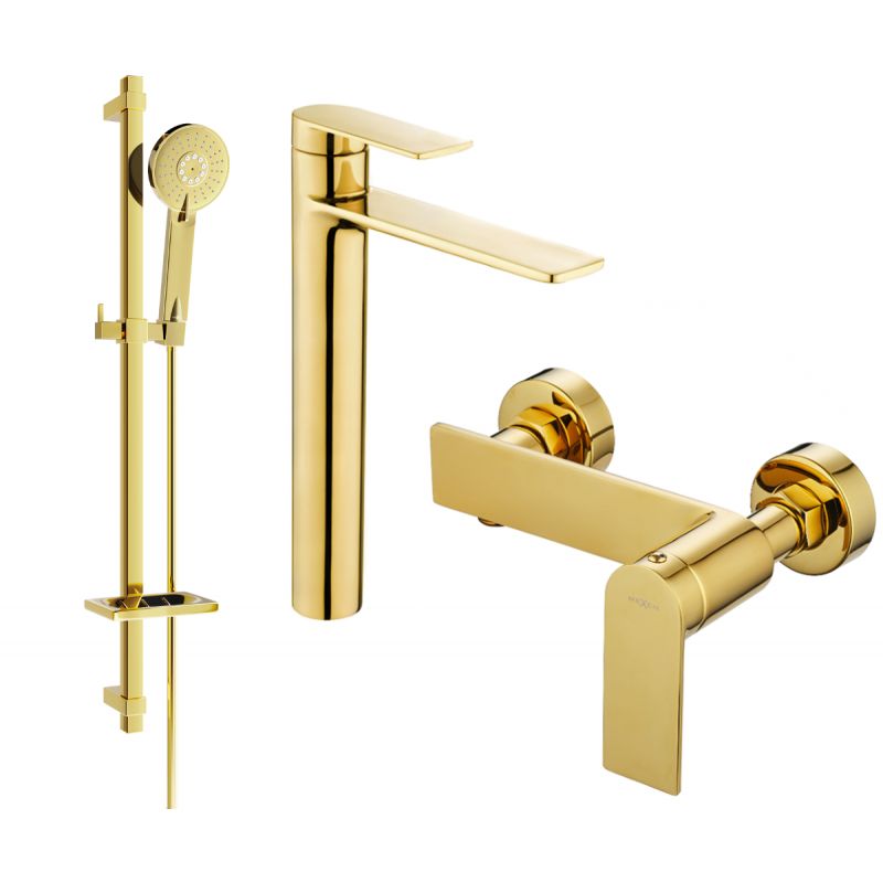 Mexen Zero DQ40 guldsæt til bruser, 1 sæt