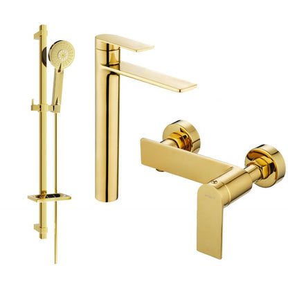 Mexen Zero DQ40 guldsæt til bruser, 1 sæt