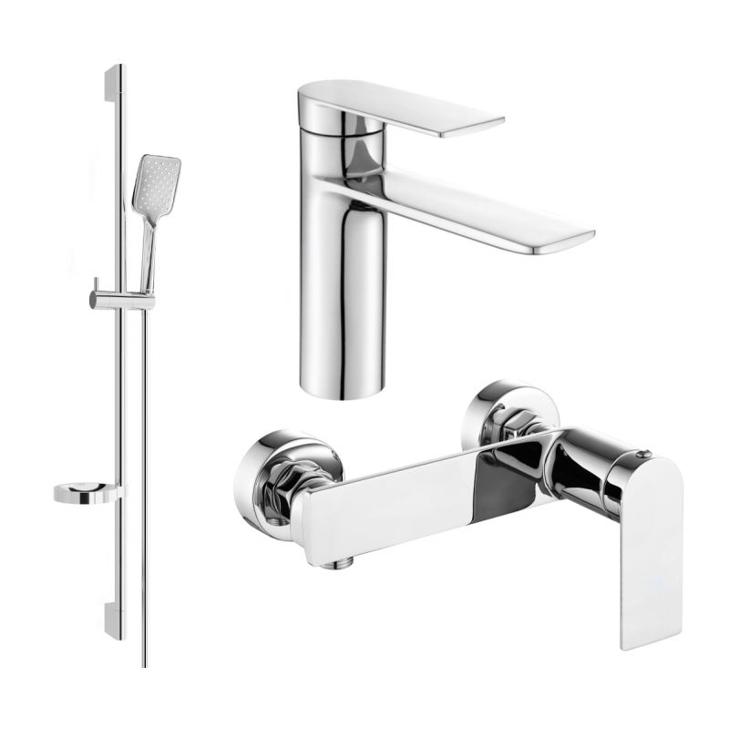 Mexen Zero DS62 brusesæt krom 1 sæt