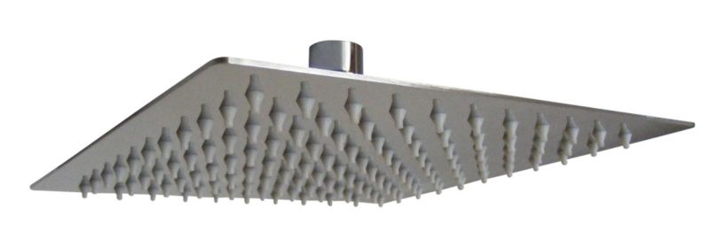 Indbygget Brusesæt Ultra-Slim 20x20 cm Krom | TUZO 20