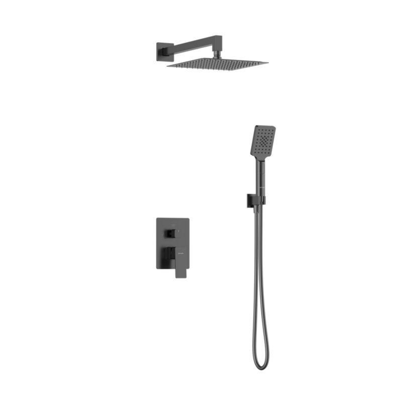 Brusesæt Indbygget Harris 25x25 cm Gun Metal