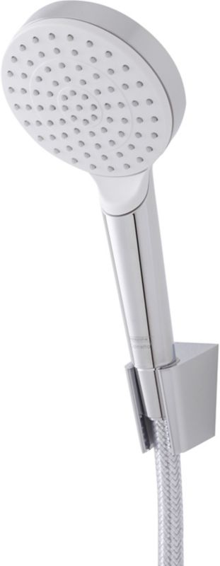 Brusesæt Crometta 1-Funktion 125 cm Slange Krom