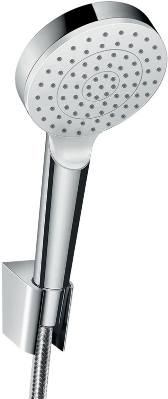 Brusesæt Crometta 1-Funktion 125 cm Slange Krom
