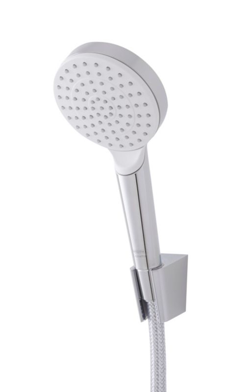 Brusesæt Crometta 1-Funktion 125 cm Slange Krom