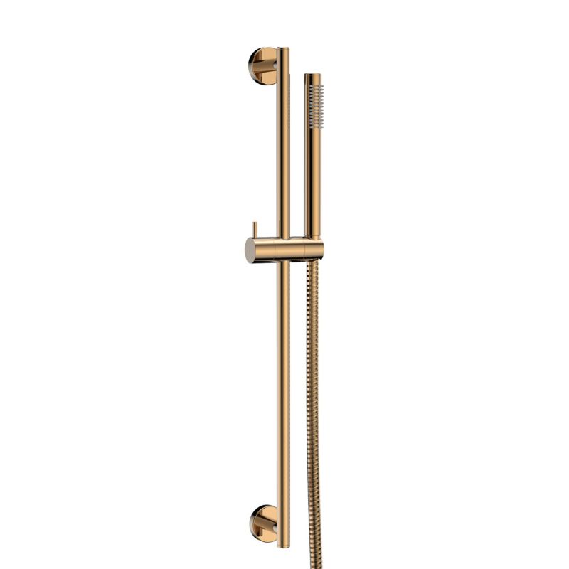 Brusesæt Riva 2-Funktion Guld 600 mm Stang