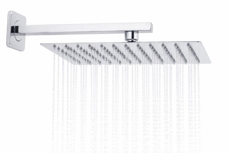 Indbygnings Brusesæt DUAL30 30x30 cm Krom Blank 1 stk.