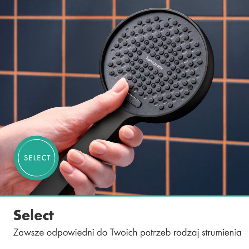 Brusesæt Activera 2Jet Eco Sort ABS 235x105 mm