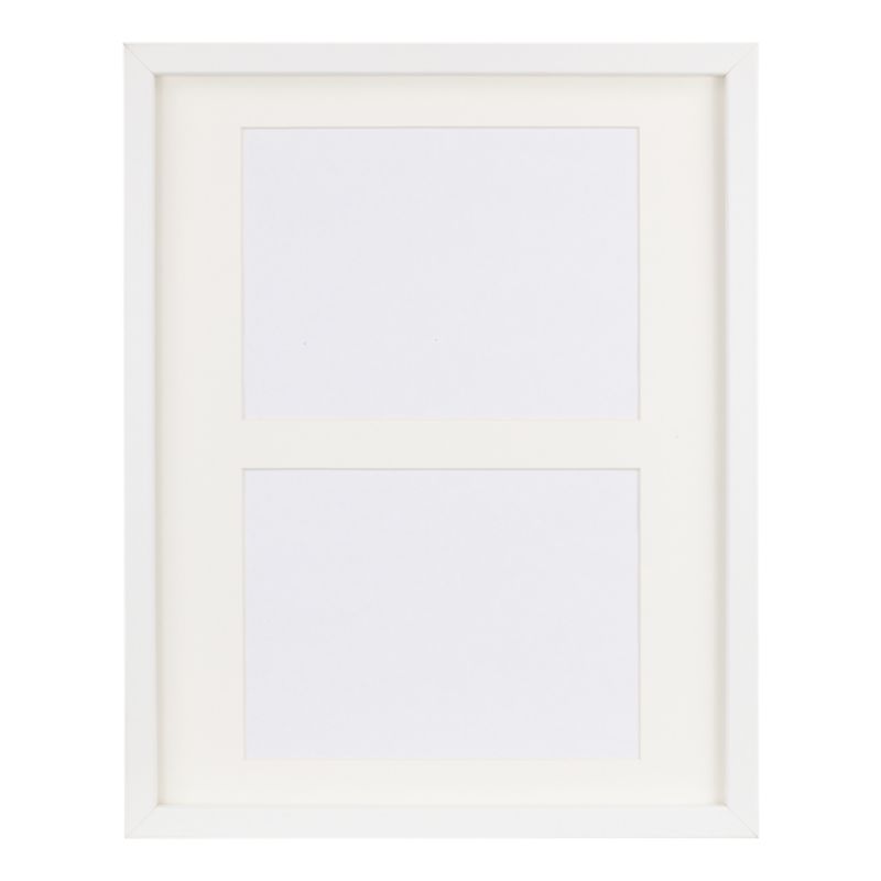 BD art Basic sæt med 2 hvide rammer 28x35 cm til 2 billeder