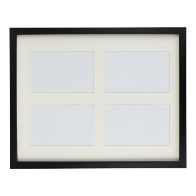 BD art Basic sæt med 2 sorte rammer 28x35 cm til 4 billeder 10x15 cm