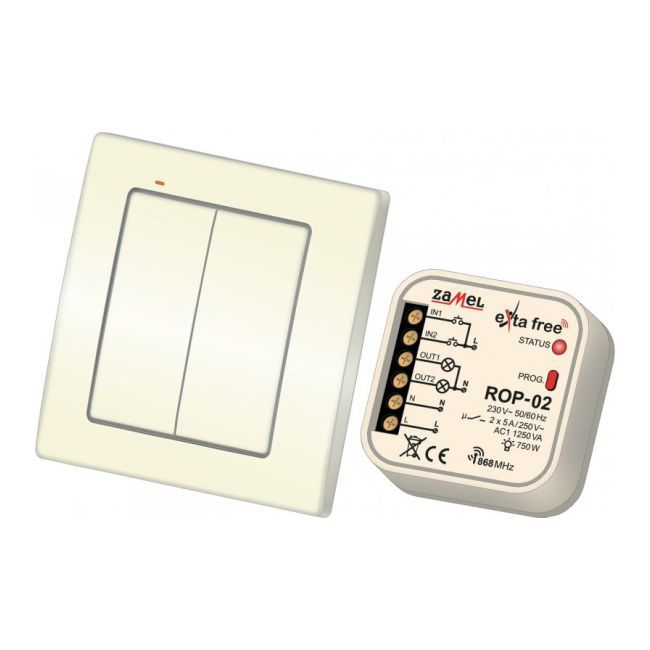 Zamel RZB-04 trådløst lysstyringssæt