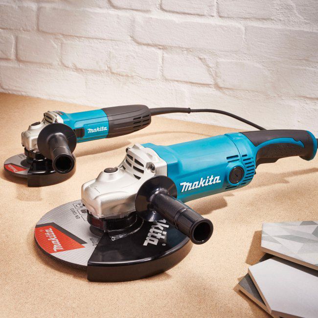 Makita vinkelslibersæt GA9050 + GA5030R