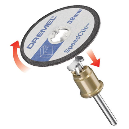 Dremel SpeedClic skivesæt 38 mm 1,25 mm 5 stk.