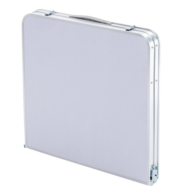 KADAX Turistisk Sæt Sammenklappeligt Bord 120 cm + 4 Stole 5-i-1 Camping Grill