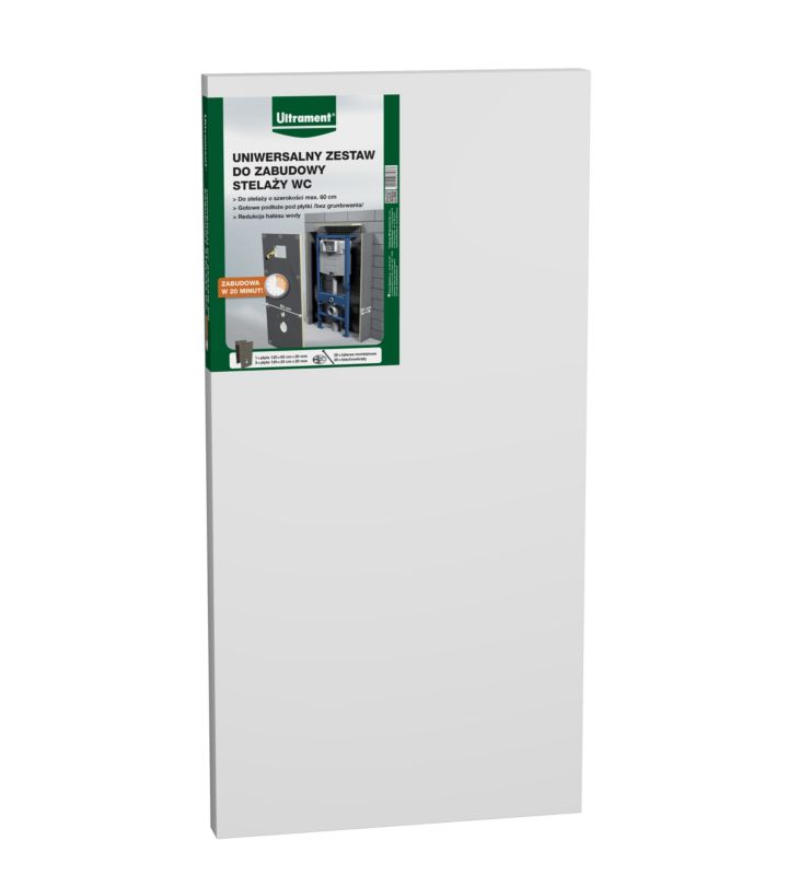 Uniwersalt byggesæt til WC-skjuler Grå