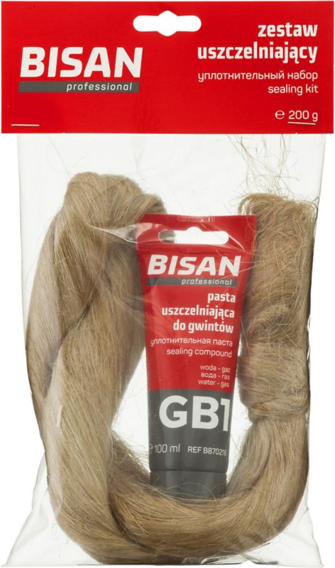 Bisan tætningssæt pasta + hampfibre 200 g