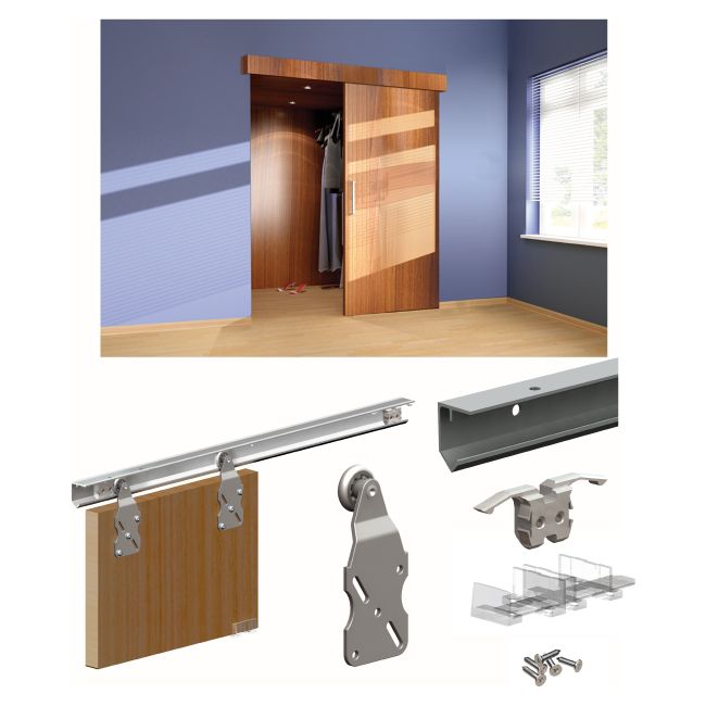 Valcomp Saturn ST18P skydedørsæt 1800 mm