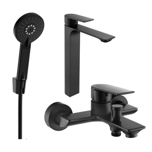 Mexen Alexa R40 sort badekarsæt 1 sæt