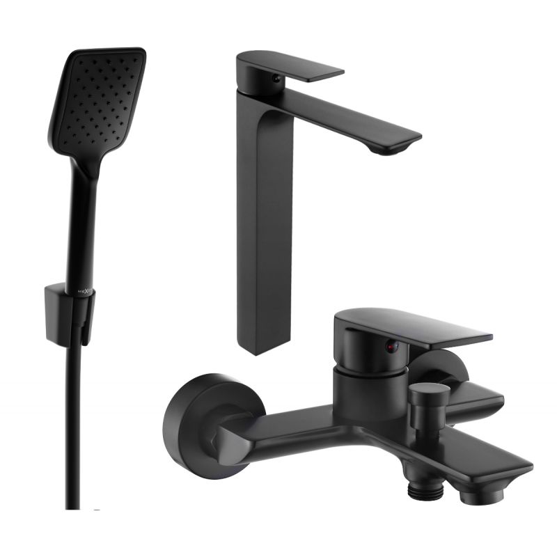 Mexen Alexa R62 sort badekarsæt 1 sæt