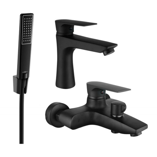 Mexen Axel R72 sort badekarsæt 1 sæt