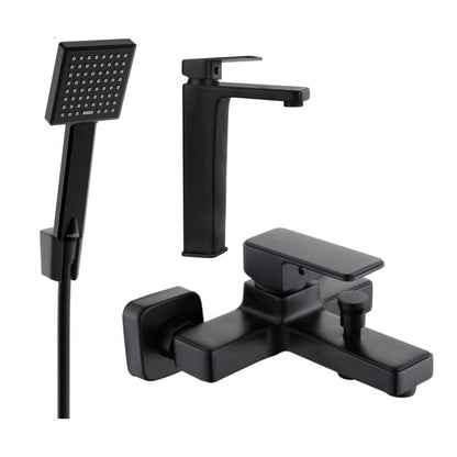 Mexen Cetus R45 badekarsæt i mat-sort 1 sæt