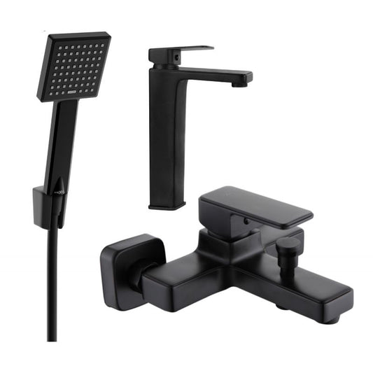 Mexen Cetus R45 badekarsæt i mat-sort 1 sæt