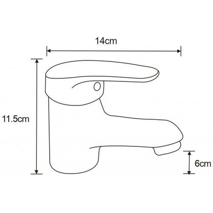 Mexen Erica R72 badekarsæt i krom, 1 sæt