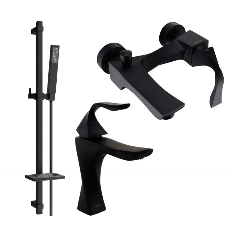 Mexen Estrella DQ02 sort badekarsæt 1 sæt