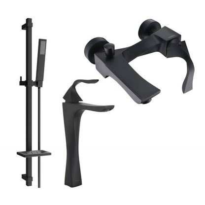 Mexen Estrella DQ02 sort badekarsæt 1 sæt