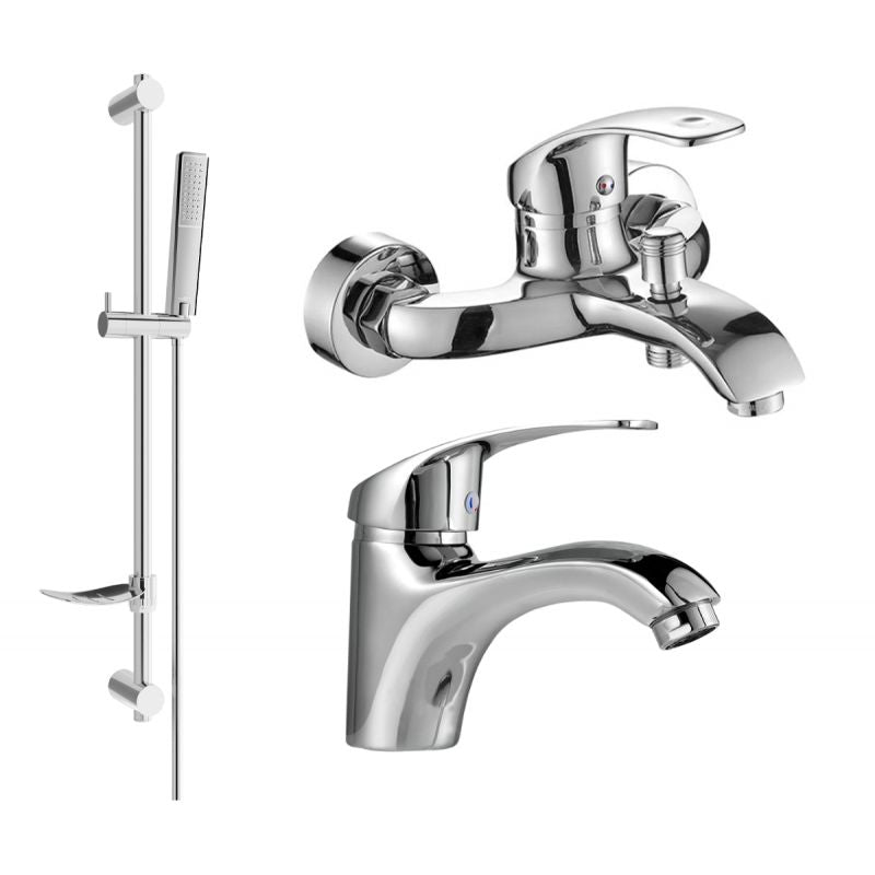 Mexen Fabia DF72 krom badekarsæt 1 sæt