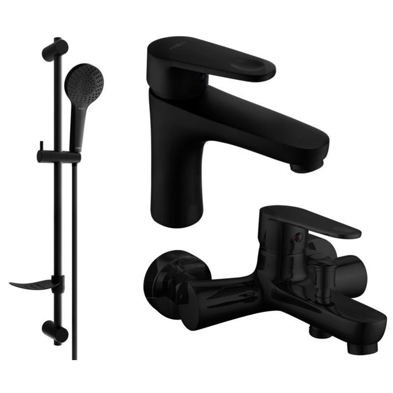 Mexen Kama DF05 sort badekarsæt 1 sæt