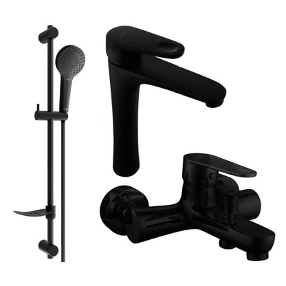 Mexen Kama DF05 sort badekarsæt 1 sæt