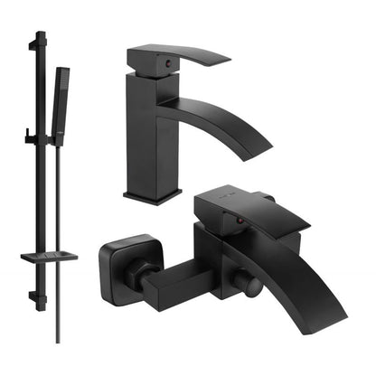 Mexen Libra DQ77 sort badekarsæt 1 sæt