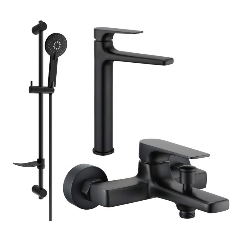 Mexen Lynx DF40 sort badekarsæt 1 sæt