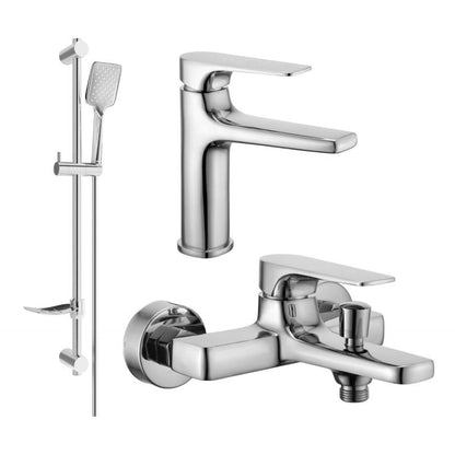 Mexen Lynx DF62 badekarsæt krom 1 sæt