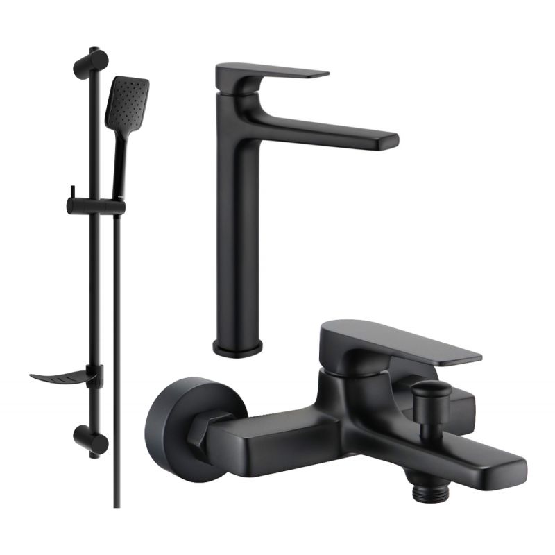 Mexen Lynx DF62 sort badekarsæt 1 sæt