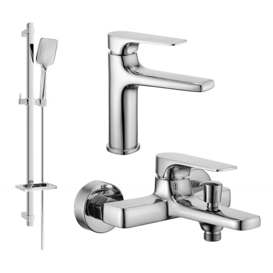 Mexen Lynx DQ62 krom badekarsæt 1 sæt