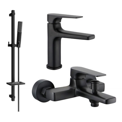 Mexen Lynx DQ72 badekarsæt i mat-sort 1 sæt