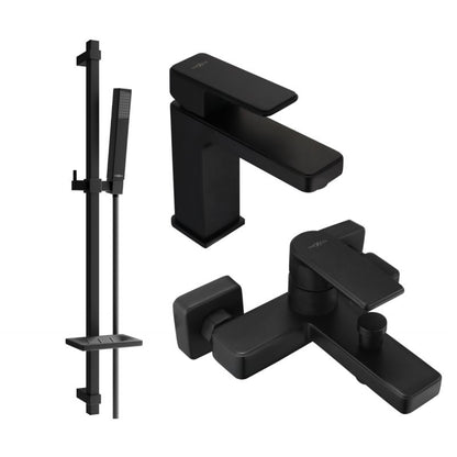 Mexen Mino DQ77 badekarsæt i mat-sort 1 sæt