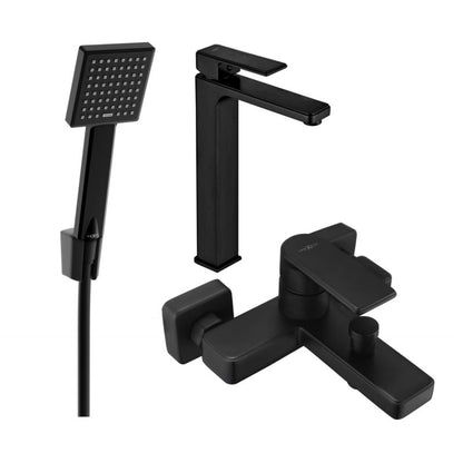 Mexen Mino R45 badekarsæt i mat-sort 1 sæt