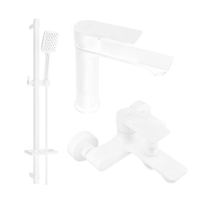 Mexen Royo DQ62 badekarsæt i hvid, 1 sæt