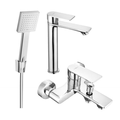 Mexen Royo R45 badekarsæt i krom, 1 sæt