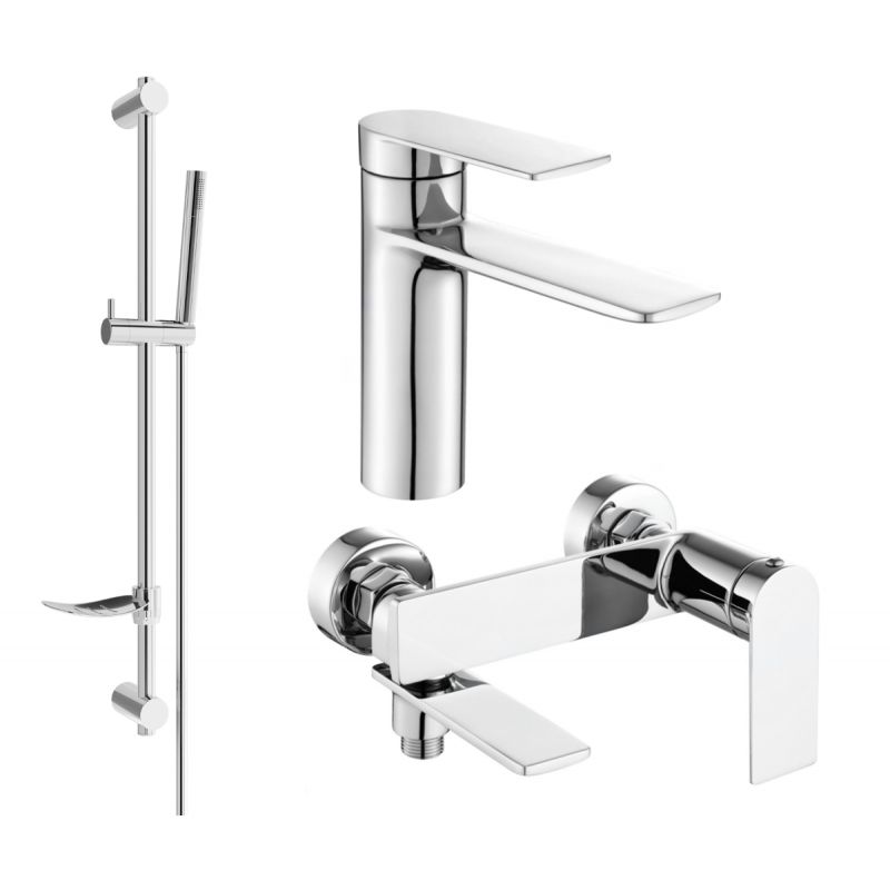 Mexen Zero DF70 krom badekarsæt 1 sæt