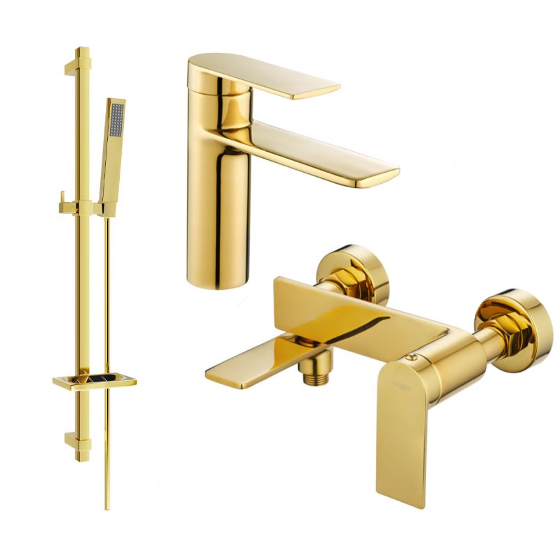 Mexen Zero DQ02 guldbadeværelsessæt 1 sæt