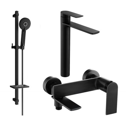 Mexen Zero DQ40 sort badekarsæt 1 sæt