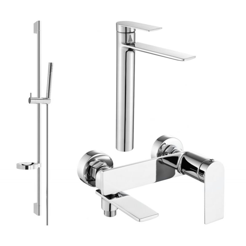 Mexen Zero DS70 krom badekarsæt 1 sæt