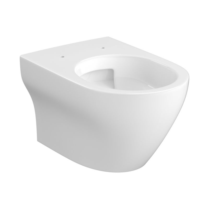 Toiletsæt Væghængt med Skjult Monteringsstel, Blød Lukning, 50 x 136,5 cm | 5901771137542