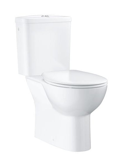 Toilet Kompakt 37x77 cm Hvid med Låg 4005176449673