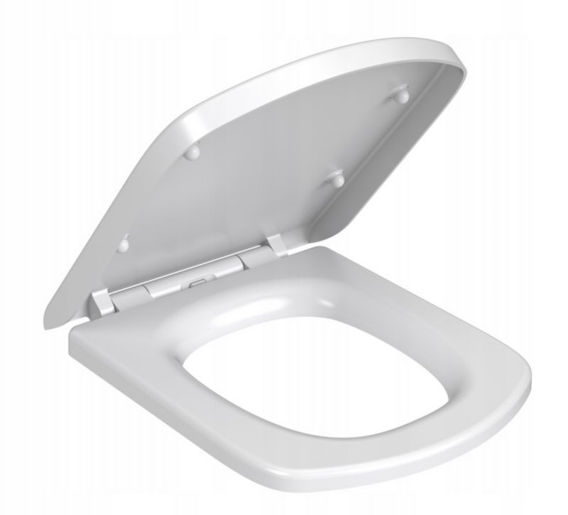 Væghængt Toilet med Indbygningscisterne Slim Hvid 355 x 510 x 355 mm